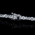 3.96ct Diamond 14k White Gold Tennis Bracelet