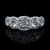 Simon G Diamond 18k White Gold Wedding Ring 