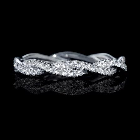 Diamond 18k White Gold Eternity Ring