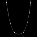 Diamond Chain 18k White Gold Necklace