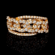  LeVian Diamond 14K Rose Gold Ring