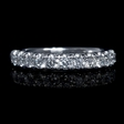 .73ct Diamond 18k White Gold Wedding Band Ring