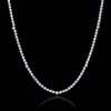 Diamond 18k White Gold Tennis Necklace