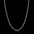 6.02ct Diamond 18k White Gold Tennis Necklace
