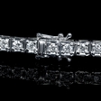 3.76ct Diamond 18k White Gold Bracelet