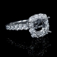 1.05ct Diamond 18k White Gold Engagement Ring Setting