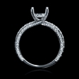 1.00ct Diamond 18k White Gold Engagement Ring Setting