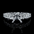 2.00ct Diamond 18k White Gold Engagement Ring Setting