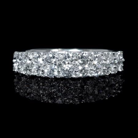 1.14ct Diamond 18k White Gold Eternity Ring