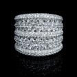 4.01ct Diamond 18k White Gold Ring