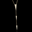 .36ct Diamond 14k White Gold Pendant Necklace