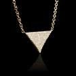 .26ct Diamond 14k Yellow Gold Pendant Necklace