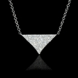 .26ct Diamond 14k White Gold Pendant Necklace