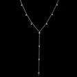 0.22ct Diamond 18k White Gold Necklace