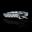 .40ct Diamond 18k White Gold Engagement Ring Setting