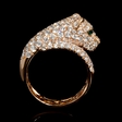 3.01ct Diamond 18k Rose Gold Ring