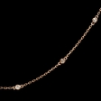 .33ct Diamond Chain 14k Rose Gold Necklace