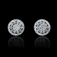 .93ct Diamond 18k White Gold Dangle Earrings