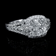 1.61ct Diamond 18k White Gold Ring