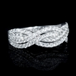 .82ct Diamond 18k White Gold Wedding Band Ring