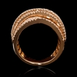 4.92ct Diamond 18k Rose Gold Ring