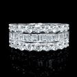 1.93ct Diamond 18k White Gold Wedding Band Ring