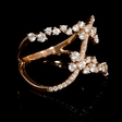 .59ct Diamond 18k Rose Gold Ring