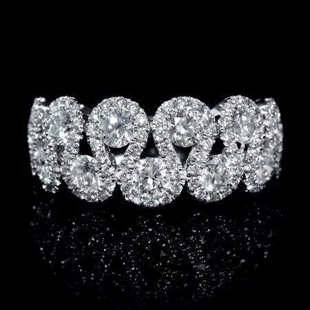 1.49ct Diamond 18k White Gold Ring