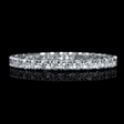 .67ct Diamond 18k White Gold Eternity Wedding Band Ring