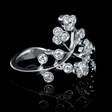 .35ct Diamond 18k White Gold Ring
