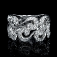 1.01ct Diamond 18k White Gold Ring