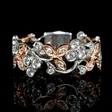 .53ct Diamond 18k White and Rose Gold Ring