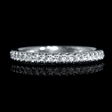.48ct Diamond 18k White Gold Eternity Wedding Band Ring