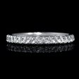 .73ct Diamond 18k White Gold Eternity Wedding Band Ring