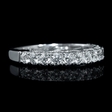 .69ct Diamond 18k White Gold Wedding Band Ring
