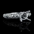 .05ct Diamond 18k White Gold Engagement Ring Setting