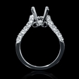 .52ct Diamond Platinum Engagement Ring Setting