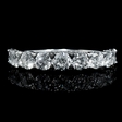 .84ct Diamond 18k White Gold Wedding Band Ring