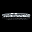 .61ct Diamond 18k White Gold Eternity Wedding Band Ring