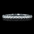 .68ct Diamond 18k White Gold Eternity Wedding Band Ring