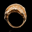 4.38ct Diamond 18k Rose Gold Ring