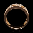 .55ct Diamond 18k Rose Gold Ring