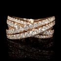 Diamond 14k Rose Gold Ring