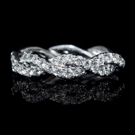 .56ct Diamond 18k White Gold Ring