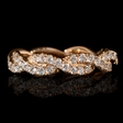 .54ct Diamond 18k Rose Gold Ring