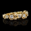 .70ct Diamond 18k Yellow Gold Ring