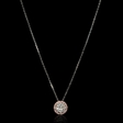 .52ct Diamond 18k Two Tone Gold Pendant Necklace