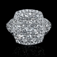 2.67ct Diamond 18k White Gold Ring