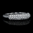 .82ct Diamond 18k White Gold Wedding Band Ring