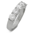 1.64ct Diamond Platinum Wedding Band Ring